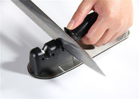 Black Precision Hand Knife Sharpener For Sharp Hollow - Finish Knife Edge 218*74*50mm
