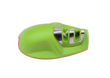 Mini Shape Outdoor Knife Sharpener Ceramic Rod Eliminate The Burrs With ABS Plastic